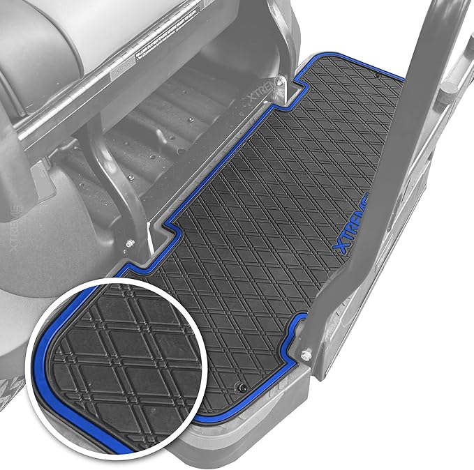 Xtreme Mats PRO Series Rear Facing Foot Rest Mat - Fits DoubleTake Max 5 and Max 6 Rear Kits