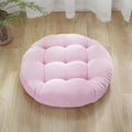 SK Studio Meditation Floor Pillow, Large Floor Cushions, Round Floor Cushion Seating for Adults Kids, Classroom Furniture Floor Pillow for Yoga Living Room, Pink, 17" W x 17" L (Pack of 1)