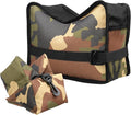 Twod Outdoor Shooting Rest Bags - Target Sports Bench Rest with Front & Rear Support SandBag Stand Holders for Gun Rifle Shooting Hunting Photography - Unfilled