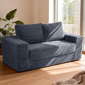 HABUTWAY Convertible Folding Sofa Bed Couch,3 in 1 Pull Out Couch Bed,Loveseat Sleeper Sofa Bed,Boneless Couches with Pillows for Living Room Bedroom, Dark Grey