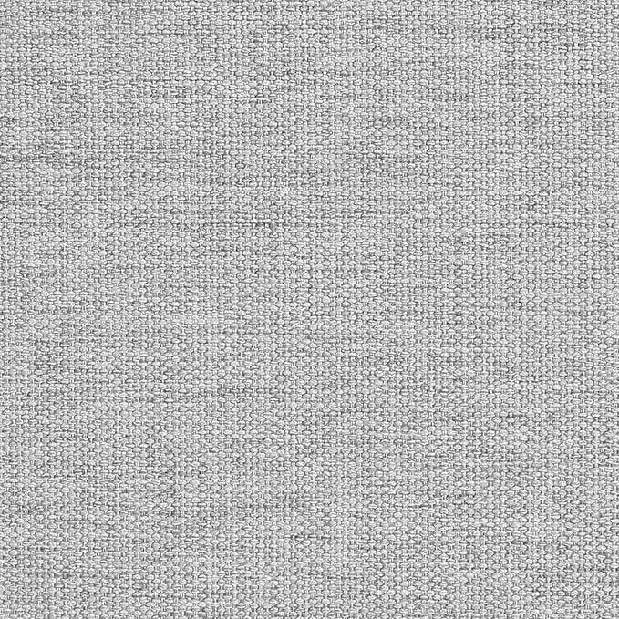 AAAAAcessories D-Shaped Chair Cushions, 2" Thick Dining Chair Pads with Ties and Removable, Machine-Washable Cover, 17" x 16", Set of 8, Light Gray