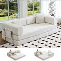 Multi-functionalcorduroy Sofa Bed, Crafted from Corduroy Fabric, is Ideal for Apartments and Living Rooms. Sleeper Sofa Couch Folding futon or Foldable Floor Convertible Floor Studio | Multi-functional
