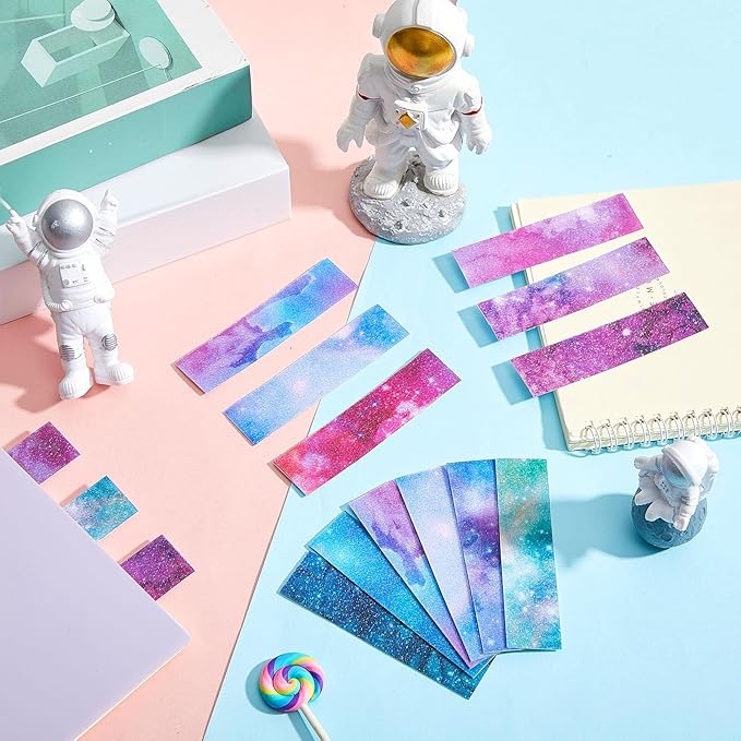 Gersoniel 36 Pcs Ink and Starry Sky Anxiety Sensory Stickers Mental Health Stickers Mindfulness Fidget Textured Strips Adhesive Tactile Calm Relief Items for Adults School Counselor Office, 12 Style