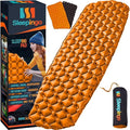 Sleepingo Ultralight Sleeping Mat - Inflatable & Compact Camping Air Mattress for Backpacking, Hiking- New