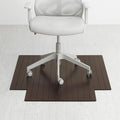 Anji Mountain Office Chairmat Thickest & Sturdy Bamboo Chairmats Highly Premium Quality Anti-Slip Heavy Duty for Multi-Purpose Hardwood Floor Office & Home Floor Protector Office Chair mat-5mm Thick