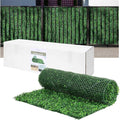 NatraHedge Artificial Boxwood Roll Panels UV Protected for Outdoor Use 33 SQF (Light Green Roll)