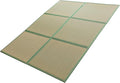 MAXYOYO Japanese Tatami Mat 100% Rush Grass Portable Folding Mat Futon Mattress Firm Traditional Floor Bed 79"x60"x0.47"