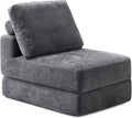 8 Inch Thick Freestanding Folding Sofa Bed for Adults,Convertible Fold Out Sleeper Chair with Back Pillow, Lazy Couch for Living Room/Bedroom/Guest Use/Home Office/Apartment