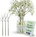 Twigs GA - Plant Support Stakes for Indoor & Outdoor Use, Durable Trellis Alternative for Climbing & Potted Plants, Houseplant Stem Holder Structures - Moonstone, 3 Pack, 22" L, Original