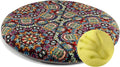Sigmat Memory Foam Seat Cushion Anti-Slip Soft Round Stool Cushion Chair Pad 16 Inch Graphic
