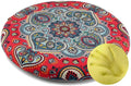 Sigmat Memory Foam Seat Cushion Anti-Slip Soft Round Stool Cushion Chair Pad 20 Inch Purple