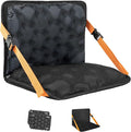YEEKORO Inflatable Heated Stadium Seats, Portable Bleacher Seat with Back Support, Foldable and Lightweight Stadium Chair for Sporting Events Camping Games Sports, Seat Cushion with 3 Levels of Heat