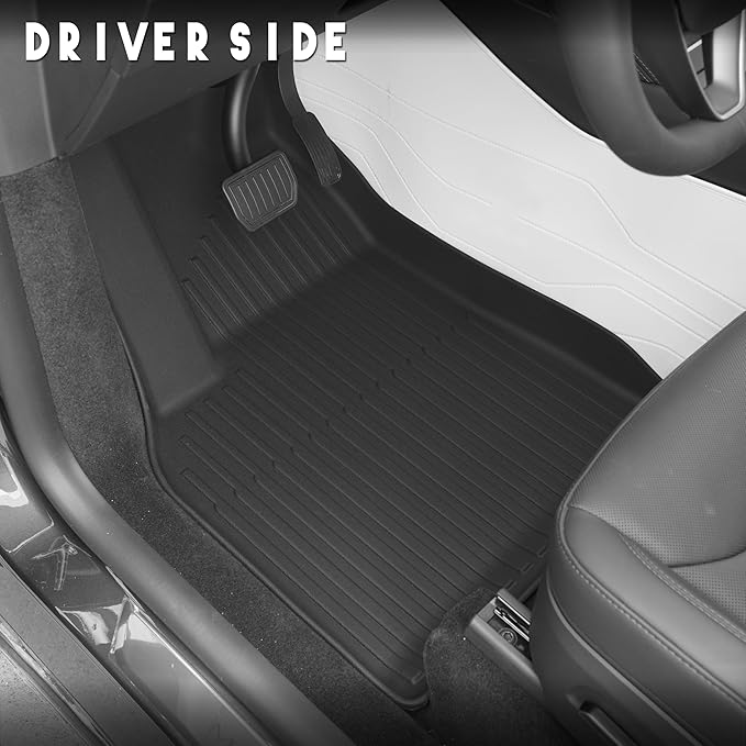 KARPAL Floor Mats for Tesla Model Y Juniper 2025 2026 (5 Seat), All Weather TPE Floor Liners Front & Rear Trunk Cargo Liners, Model Y Juniper Accessories 6PCS