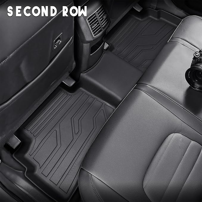 KARPAL Floor Mats Fit for Hyundai Tucson 2022-2025 2026 (Not Fit Hybrid & PHEV), All Weather TPE Car Mats Cargo Liners Guard Accessories, 1st & 2nd & Cargo Liners