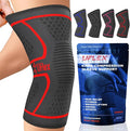 UFlex Athletics Compression Knee Brace for Women & Men Knee Sleeves Support for Sports, Running, Weightlifting, Arthritis, Meniscus Tear, ACL, Hiking, Recovery Support & Fitness