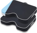 goodleben Stadium Cushion with Dual-Layer Foam (30D Support + 40D Memory), High Elasticity & Breathable, Waterproof Thick Bleacher Pad for Long Games, Portable for Outdoor Indoor Seating