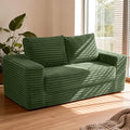 HABUTWAY Convertible Folding Sofa Bed Couch,3 in 1 Pull Out Couch Bed,Loveseat Sleeper Sofa Bed,Boneless Couches with Pillows for Living Room Bedroom, Green
