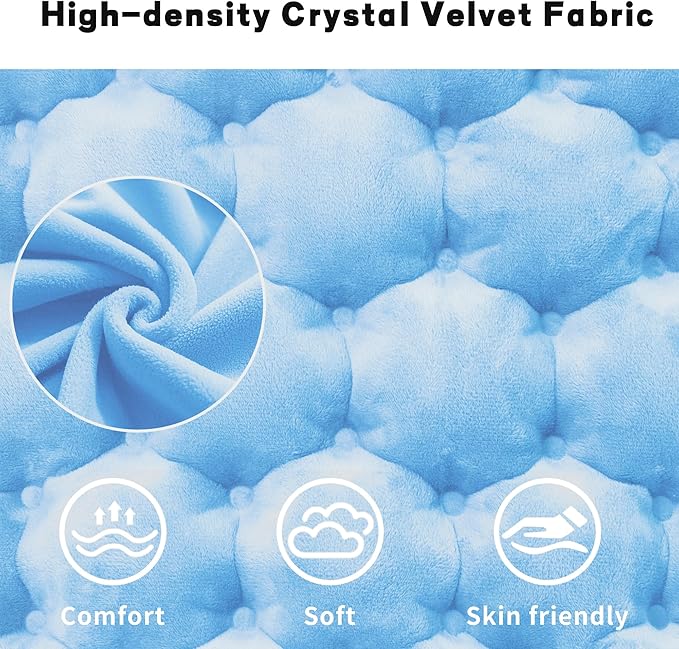 Eulant Lightweight Inflatable Air Seat Cushion - Portable Travel Cushion, Suitable for Camping, Hiking, Climbing, Bleacher, Home and Office