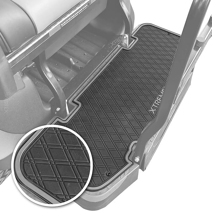 Xtreme Mats PRO Series Rear Facing Foot Rest Mat - Fits DoubleTake Max 5 and Max 6 Rear Kits