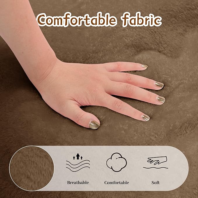 Bean Bag Chair for Adults and Kids, Small Comfy Beanbag Lounge Floor Sofa Reading Chair with Armrests, Mini Cloud Sofa for Living Room, Bedroom and Game Rooms, Plush Chair with Memory Foam
