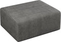Furnimart 41" Big Oversized Ottoman for Modular Sectional Sofa Bed, Modern Boneless Large Ottoman Compression Footstool Cloud Couches for Living Room, No Assembly Corduroy Dark Grey