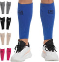 Modetro Sports Calf Compression Sleeves - Leg Sleeves for Men and Women - Shin Splint Relief Support Brace Running Flights