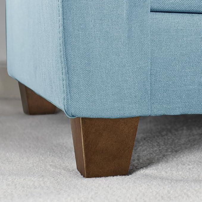 AORYVIC Wood Furniture Legs Sofa Legs Pack of 6 Square Couch Legs Mid-Century Modern Replacement Legs for Armchair Recliner Coffee Table Dresser Sideboard (3 inch (6pcs))