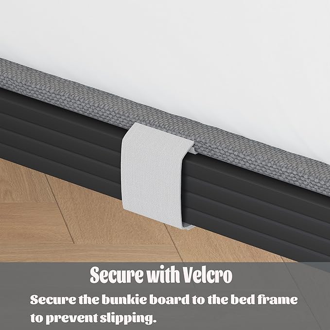Bedsnus Bunkie Board King (78"x72"), King Size Bunkie Board, Bed Board for Platform Bed/Box Spring, Light and Thin/Comfortable/Noise Minimizing Bed Board for Support Mattress