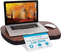 Sofia + Sam Oversized Memory Foam Lap Desk (Black) | Supports Laptops Up to 20 Inches