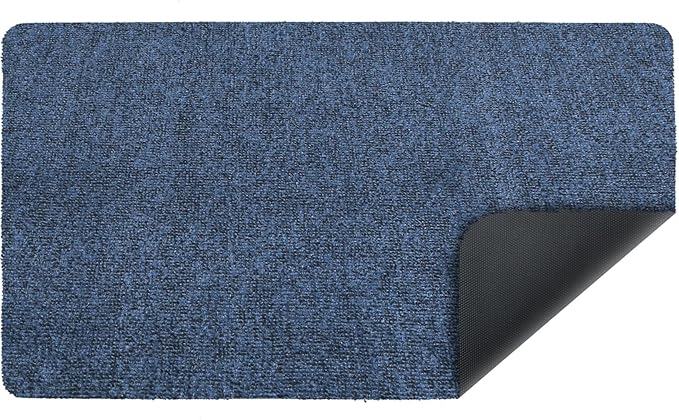 Front Door Mat Indoor and Outdoor, Non-Slip Low Profile Doormat 60"x35", Thin Yet Super Water, Quick-Drying, Dirt Resistant,No Shedding Doormats for Entrances, Garage, Pets,Hotel,Office