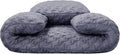 Meditation Cushion & Mat Set, Zafu Floor Pillow, Ergonomic Meditation Pillow Seat & Yoga Bolster Knee Pad, Meditation Accessories Gifts, Zabuton Prayer Pad