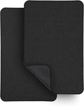 Bosap Bath Mat,Ultra Thin Bathroom Runner Rugs,Large Bath Mats for Bathroom,Quick Dry,Non-Slip,Machine Washable,Low Pile,Bath Rug,Shower Outside,Sink,Home Decor Accessories.Black,1'5"x2'3"(2 Pack)