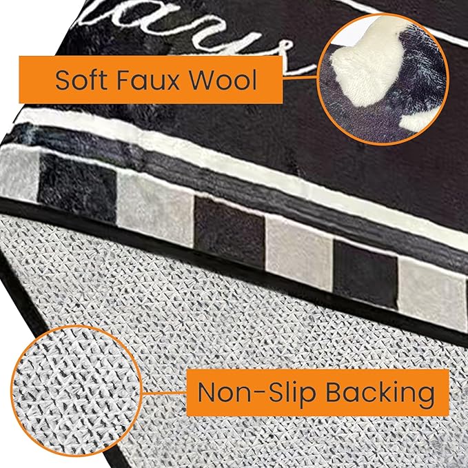 Laundry Room Rug Runner 20"X47" Kitchen Mat Washable Entryway Rugs Soft Non Slip Laundry Carpets Comfort Standing Desk Mats for Kitchen Floor Laundry Room Bathroom Hallway Entryway Area Rugs