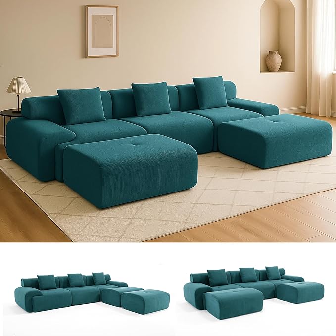 MastonHome Soft Boneless Lounge Couch for Apartment Living, Ideal for Renters & Small Homes, Casual Seating for Relaxing in Living Rooms