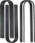 10-Inch Trampoline Stakes Heavy Duty U Shaped Rebar Ground Stakes Ground Anchors for Sporting Goods Security, House Construction (24)