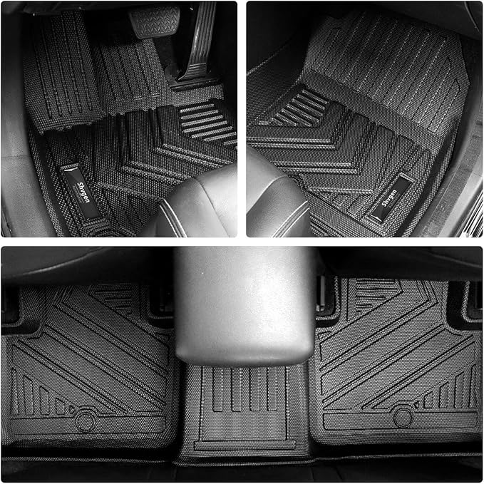 Compatible for 2019-2025 Toyota RAV4 Floor Mats & Cargo Liner All Weather Floor Mats for 2019 2020 2021 2022 2023 2024 2025 RAV4 Accessories (Not Fit Hybrid)