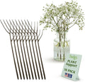 Twigs GA - Plant Support Stakes for Indoor & Outdoor Use, Durable Trellis Alternative for Climbing & Potted Plants, Houseplant Stem Holder Structures - Moonstone, 10 Pack, 22" L, Original