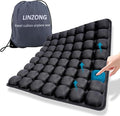 Travel Cushion Airplane Seat,Plane Seat Cushion for Long Flights,Portable Inflatable Seat Cushion for Air Travel,Office,Car and Wheelchair,Comes with Air Pump and Storage Bag