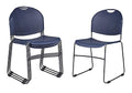 OEF Furnishings Multi-Purpose Ultra Compact Stack Chair (4 Pack)