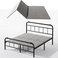 Bedsnus Bunkie Board Queen, Queen Size Bunkie Boards(78"x56"), Heavy Duty Reinforced Bed Boards, 8mm Under Mattress Support Bunkieboard, Folding Spring Box, Low Profile Bed Support