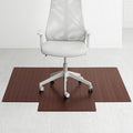 Anji Mountain Office Chairmat Thickest & Sturdy Bamboo Chairmats Highly Premium Quality Anti-Slip Heavy Duty for Multi-Purpose Hardwood Floor Office & Home Floor Protector Office Chair mat-5mm Thick