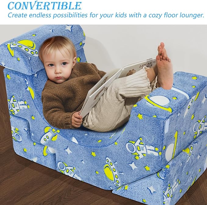 MeMoreCool Toddler Foam Climbing Couch – Modular Kids Sofa with Slide & Stair, Convertible Playroom Sectional for Crawling, Climbing & Kids’ Playtime