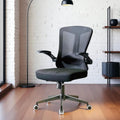 Ergonomic Office Chair - 400LB Comfy Desk Chairs with Lumbar Back Support, Mesh Computer Chairs with Wheels and Arms for Home Office, Study (Black-Without Headrest)