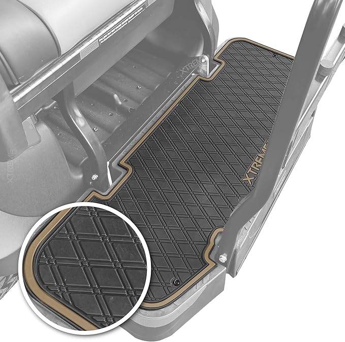 Xtreme Mats PRO Series Rear Facing Foot Rest Mat - Fits DoubleTake Max 5 and Max 6 Rear Kits