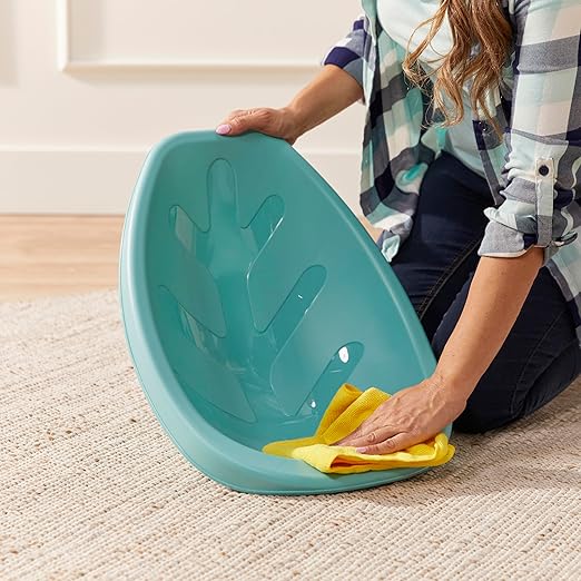 ECR4Kids Leaf Floor Seat, Rocker Chair, Seafoam, 6-Piece