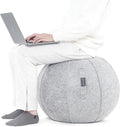 ANC POP Yoga Ball Exercise Ball, Anti Slip Stability Ball Chair, 25” Heavy Duty Large Gym Ball for Fitness, Balance and Core Workout with Cover, Easy Clean