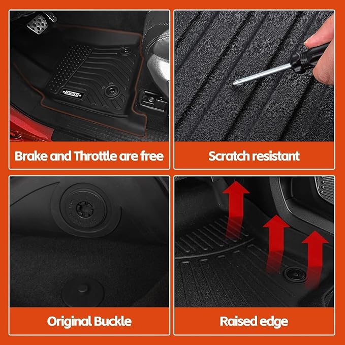 Floor Mats Fit for 2024 2025 Lexus TX TX350 TX550H+ 7 Seats 2nd Row Bench Chairs Floor Mats & Trunk Mat with Backrest Mats and 2nd Backrest Mats Replacement for Lexus TX Accessories