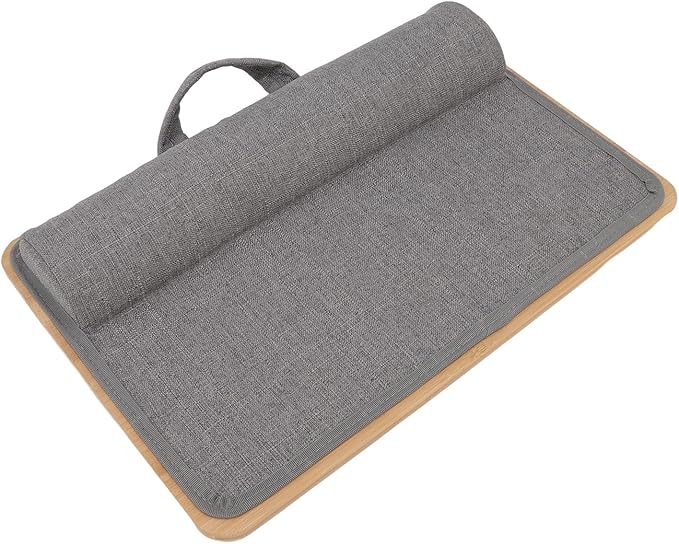 Lap Desk for Bed Sofa Couch, Multifunctional Laptop Stand with Pillow Cushion, Ergonomic Angle, Portable and Lightweight, 16.5x10.8in Small Size, Exquisite Workmanship