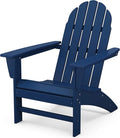 Polywood Vineyard Adirondack Chair, Navy