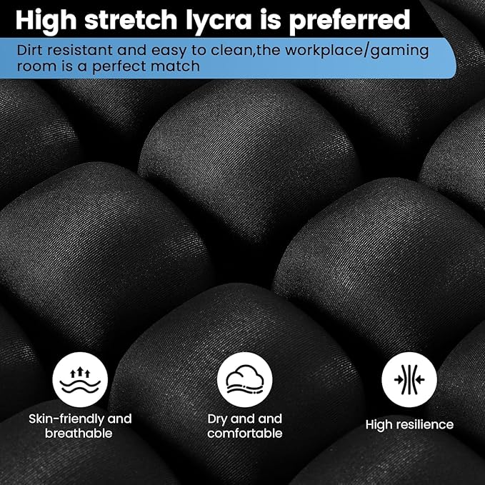 MUGUOY Sondor Travel Cushion Airplane Seat, Portable Airplane Seat Cushion for Long Flights,42 Bubbles Pressure Relief Inflatable seat Cushion for Air Travel